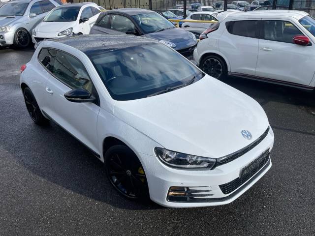 Volkswagen Scirocco 2.0 TDi 184 BMT GT Black Edition 3dr DSG COUPE Diesel White